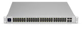 Ubiquiti UniFi Pro 48-Port PoE Administreret L2/L3 Gigabit Ethernet (10/100/1000) Strøm over Ethernet (PoE) 1U Sølv