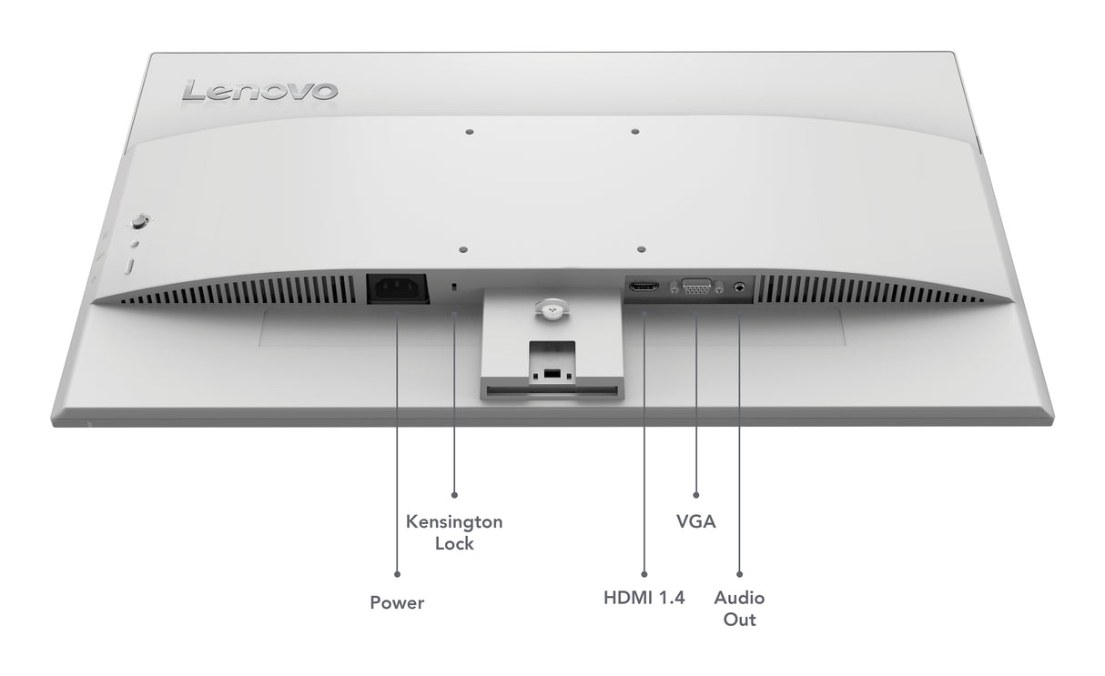 Lenovo L24-4C computerskærm 60,5 cm (23.8") 1920 x 1080 pixel Fuld HD LCD Grå