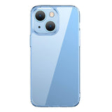 Baseus SuperCeramic Transparent Glass Case og Temperet Glass Set til iPhone 14 Plus