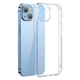 Baseus SuperCeramic Transparent Glass Case og Temperet Glass Set til iPhone 14 Plus