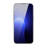 Baseus Crystal temperet glas støvsikker 0,3 mm til iPhone 14 Pro (2 stykker)