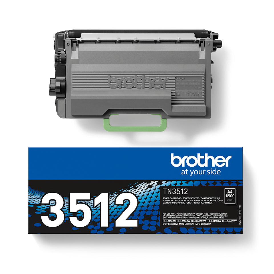 Brother TN 3512 Sort 12000 sider Toner