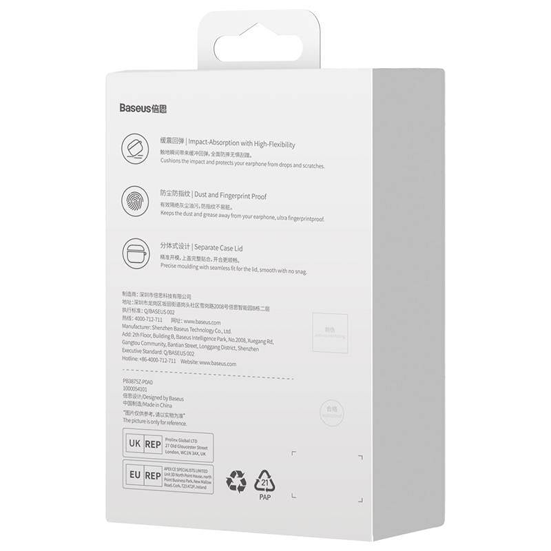 Baseus Crystal Transparent Case til AirPods 3