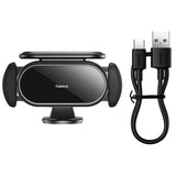 Solenergibiltelefonholder Baseus Steel Cannon Pro (sort)