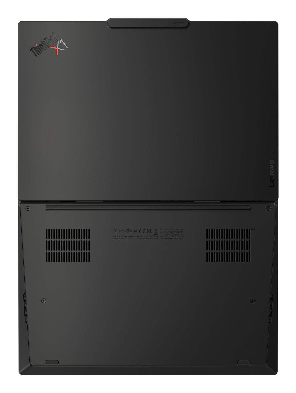 Lenovo ThinkPad X1 Carbon Gen 14 Aura Edition Copilot+ PC Intel Core Ultra 7 365 Laptop 35.6 cm (14") Touchscreen WUXGA 32 GB LPDDR5x-SDRAM 1 TB SSD Wi-Fi 7 (802.11be) Windows 11 Pro Black QWERTY US English