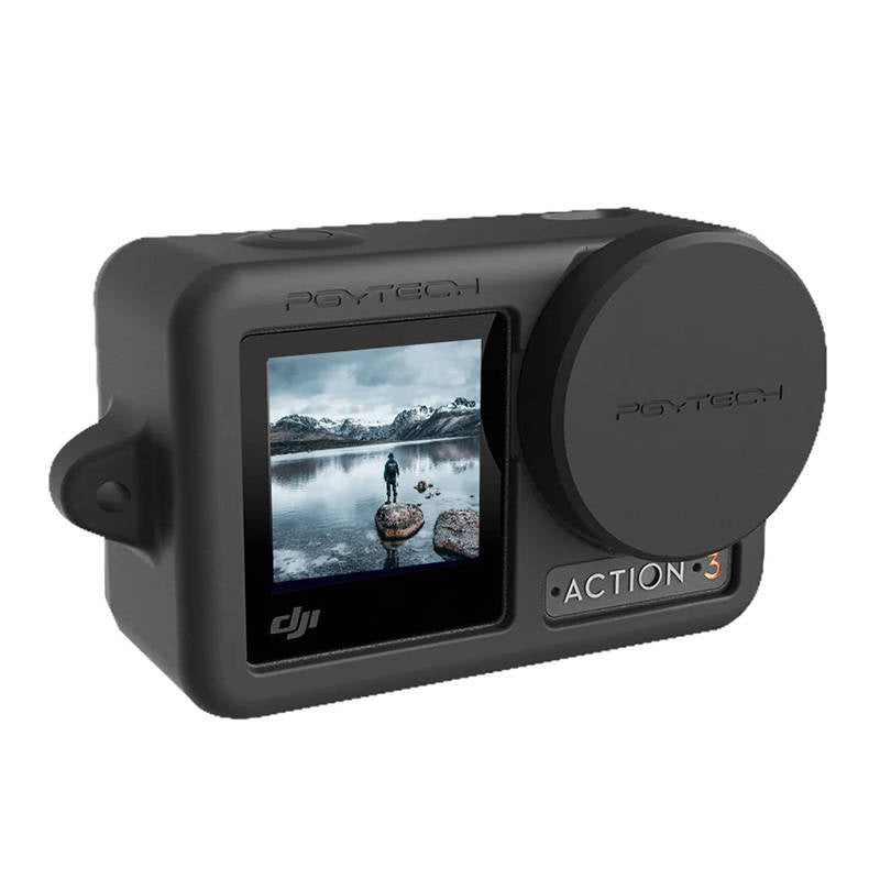 Silicone Gummi Case PGYTECH til OSMO Action (Sort)