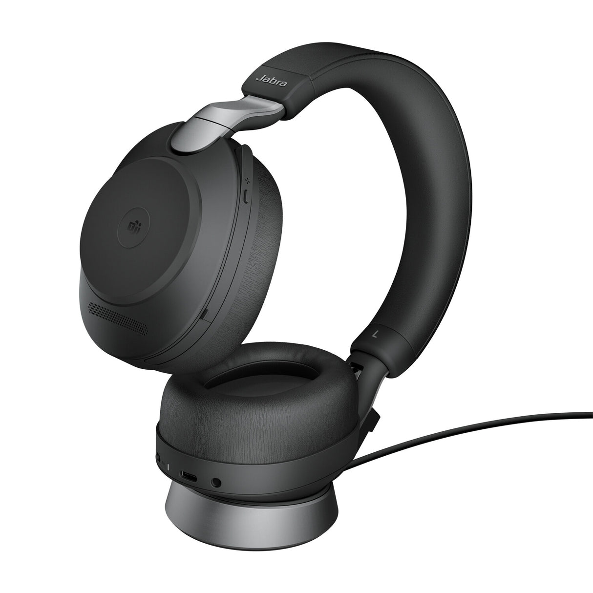 Jabra Evolve2 85 Headset Trådløs Kontor/Callcenter USB Type-C Bluetooth Sort