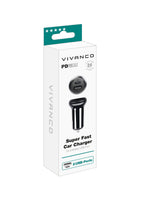 Vivanco Super Fast Car Charger Universel Sort Cigartænder Hurtig opladning Automatisk