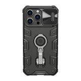 Case Nillkin CamShield Armor Pro til iPhone 14 Pro Max (sort)