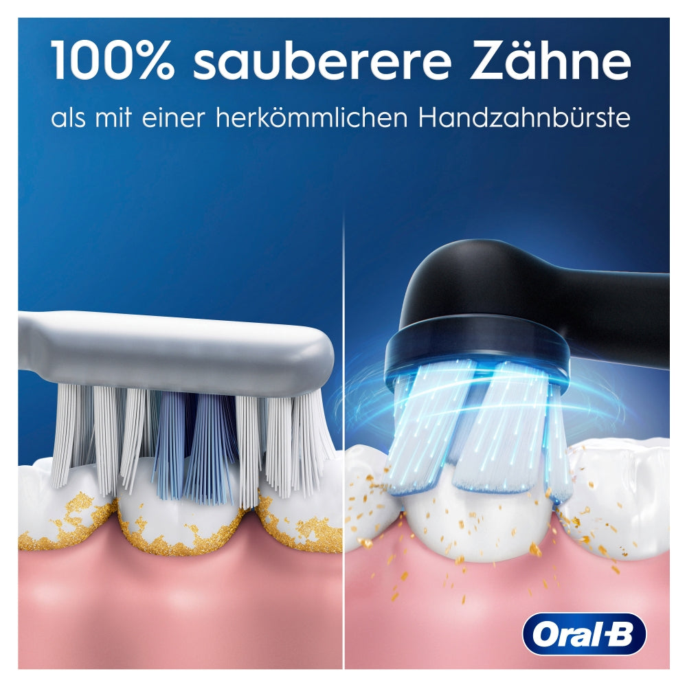 Oral-B iO Series 2 Duo Elektrisk tandbørste Sort/Lyserød