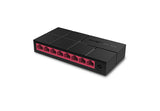 Mercusys MS108G netværksswitch Ikke administreret Gigabit Ethernet (10/100/1000) Sort