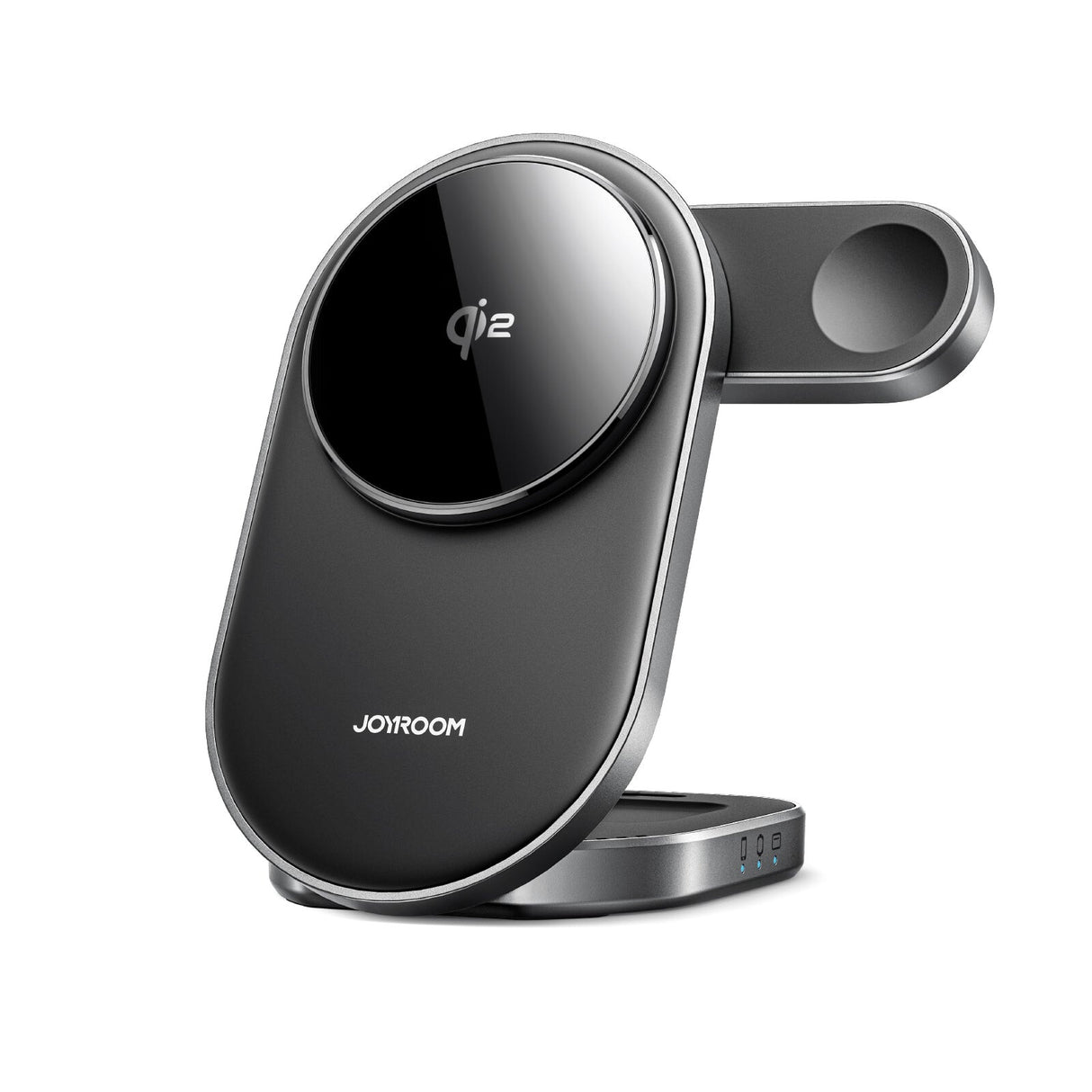 JOYROOM JR-W17 oplader til mobil enhed Smartphone, Ur, Hovedtelefoner Sort Jordens magnetfelt Trådløs opladning Indendørs