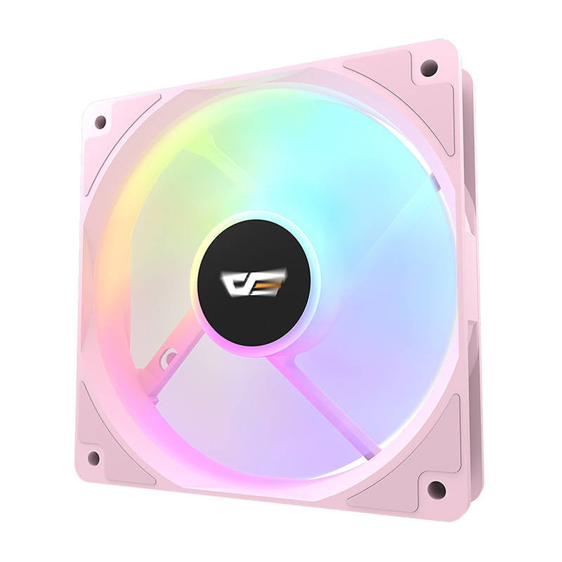 Computer Fan Darkflash CL12 LED (120x120) (rosa)