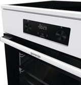 Gorenje GEIT5C60WPG Freestanding cooker Electric Zone induction hob White