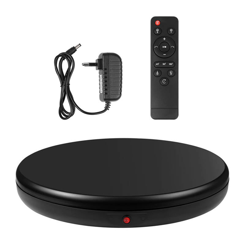 Rotationsskærmstativ Puluz 45 cm (sort)