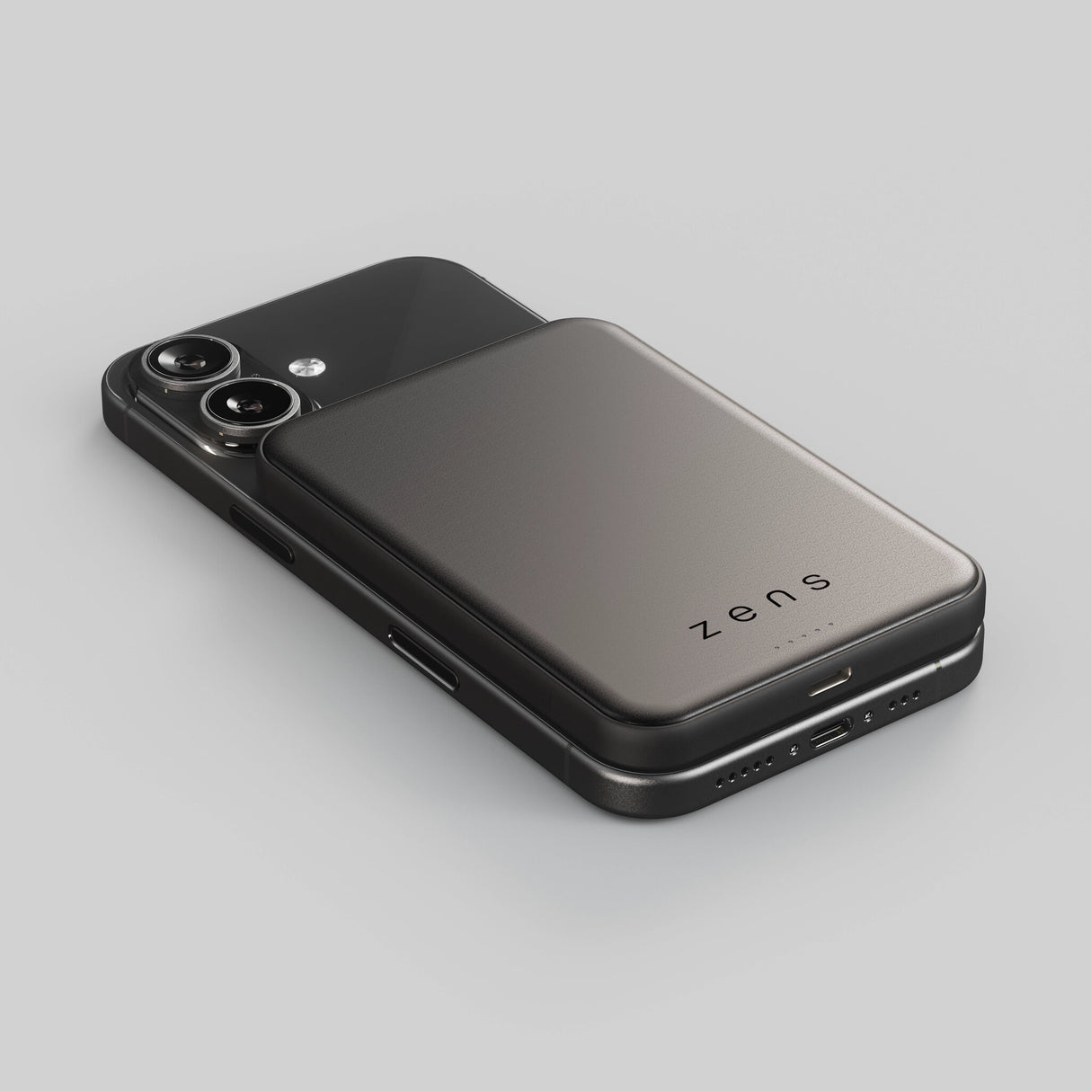 ZENS ZEPP11B/00 powerbank 10000 mAh Trådløs opladning Sort