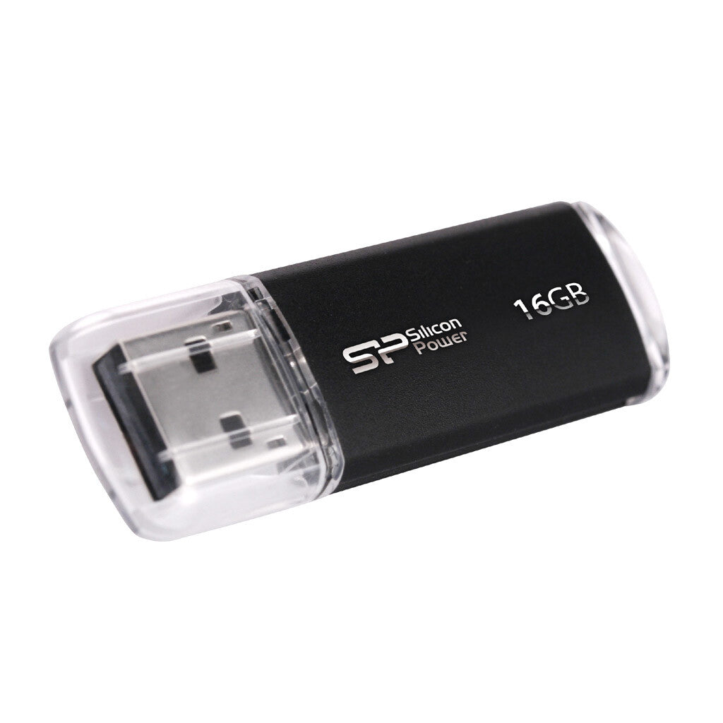 Silicon Power Ultima Ⅱ USB-nøgle 16 GB USB Type-A 2.0 Sort