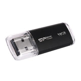 Silicon Power Ultima Ⅱ USB-nøgle 16 GB USB Type-A 2.0 Sort