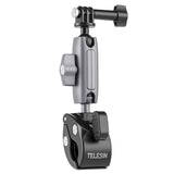 TELESIN Universal Handlebar Tube Clamp Mount til sportskameraer (aluminium)