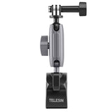 TELESIN Universal Handlebar Tube Clamp Mount til sportskameraer (aluminium)