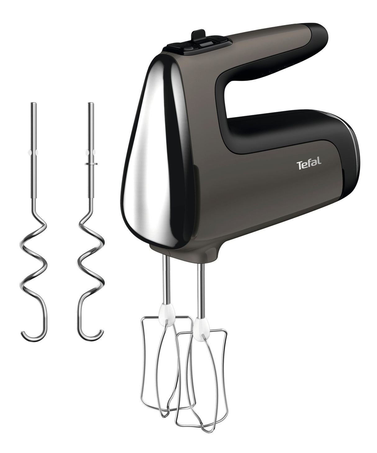 Tefal Powermix Silence HT654E Bordmixer 600 W Sort, Grå
