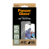 PanzerGlass Screen Protector Apple iPhone 16 Pro Max 6.9 | Ultra-Wide Fit