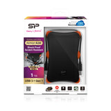 Silicon Power Armor A30 ekstern harddisk 1 TB 2.5" USB Type-A 3.2 Gen 1 (3.1 Gen 1) Sort