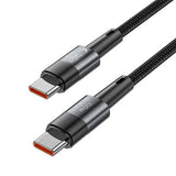 Tech-Protect 9319456606065 USB-kabel 0,25 m USB C 0,48 Gbit/sek. 100 W Grå