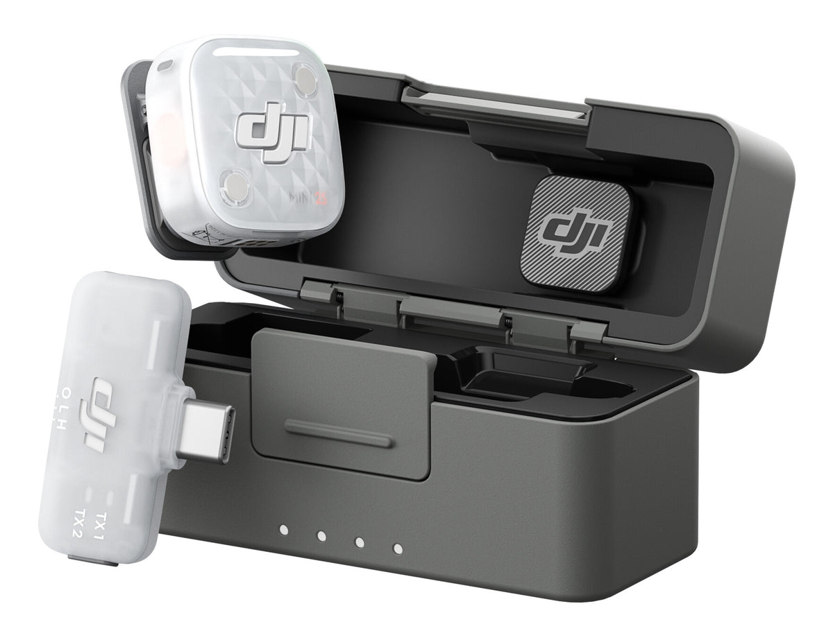 DJI Mic Mini 2S (1 TX + 1 Mobile RX + Charging Case)