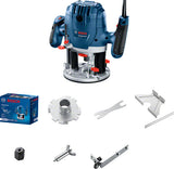 Bosch GOF 130 Sort, Blå 28000 rpm 1300 W