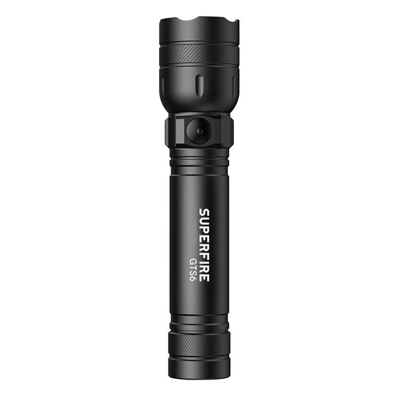 Superfire GTS6 lommelygte, 360 lm, USB-C, 7W, 5 måder, 150m