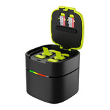 TELESIN Hurtig opladningskasse + 2 batteri til GoPro Hero 9/10/11/12 GP-FCK-B11