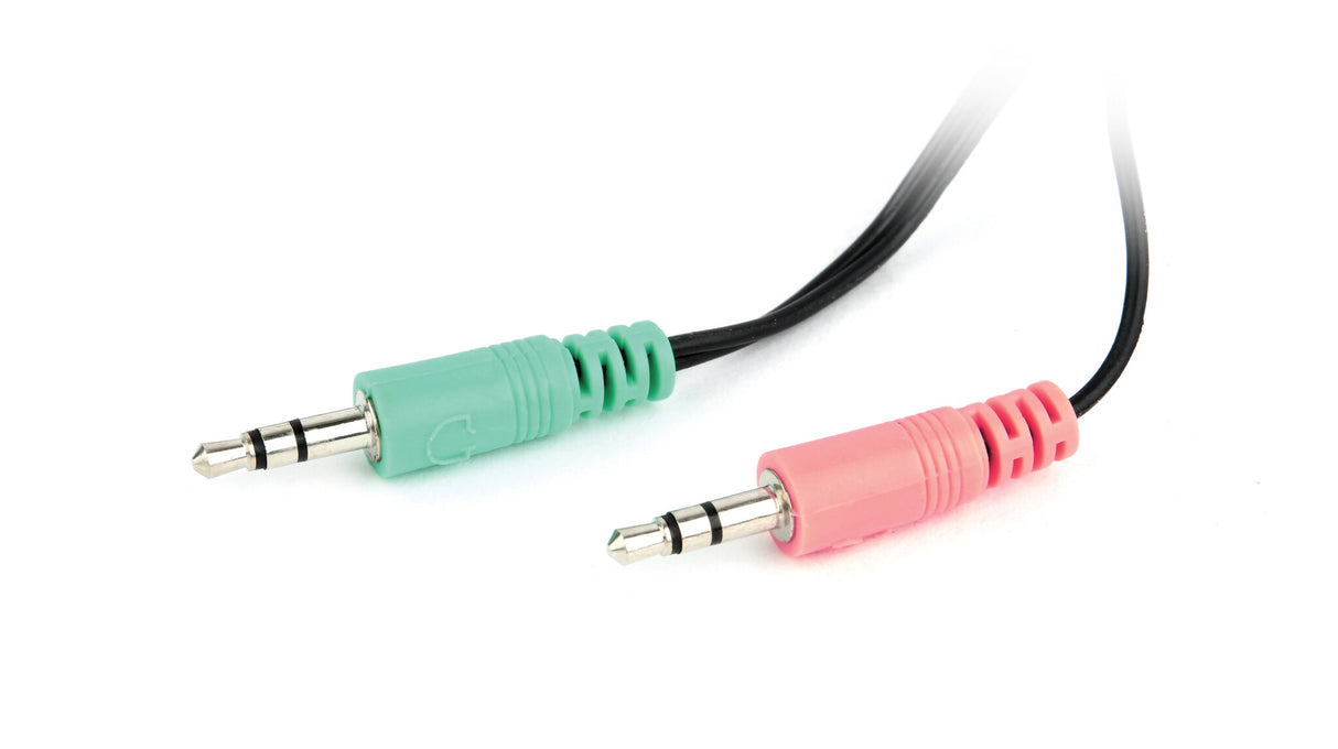 Gembird MHS-123 hovedtelefoner/headset Ledningsført Opkald/musik Sort