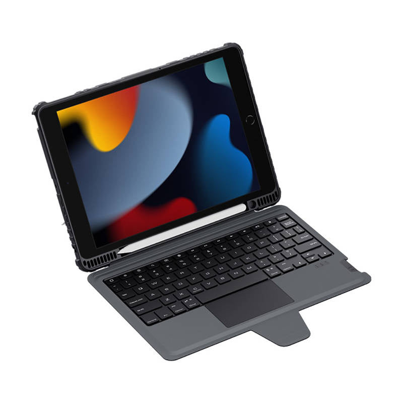 Nillkin-kasse med tastatur til iPad 10.2 " (sort)
