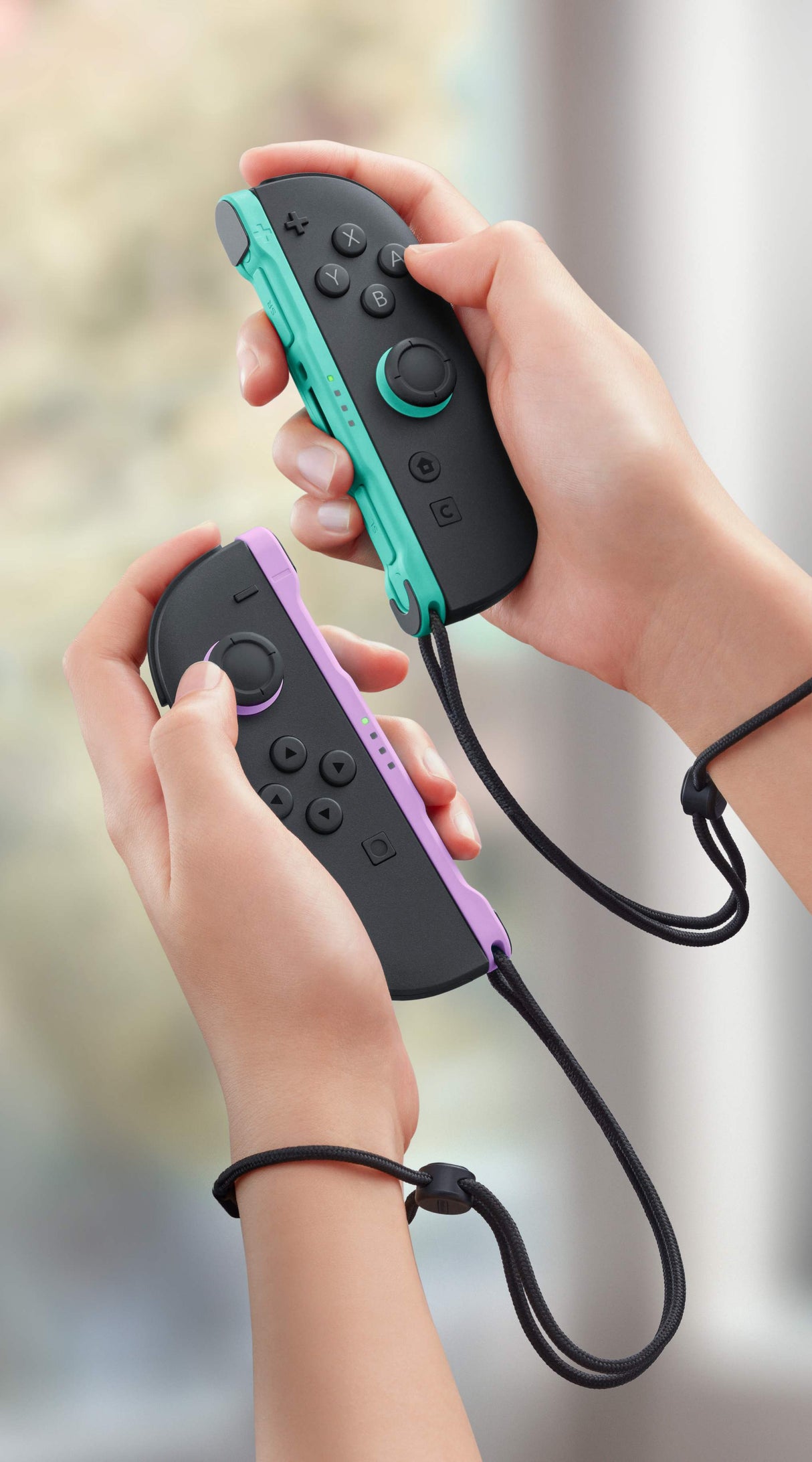 Nintendo Joy-Con 2 Controller Controller Nintendo Switch 2 Nintendo Switch 2 Sort, Lysegrøn, Lilla Sort, Lysegrøn, Lilla