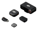 DJI Mic 3 Trådløst mikrofonsystem Trådløs Sort