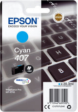 Epson WF-4745 blækpatron 1 stk Original Højt (XL) udbytte Blå