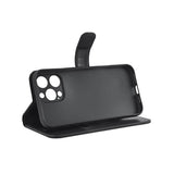 Radicover RAD302 mobiltelefon etui 17,5 cm (6.9") Tegnebogsetui Sort