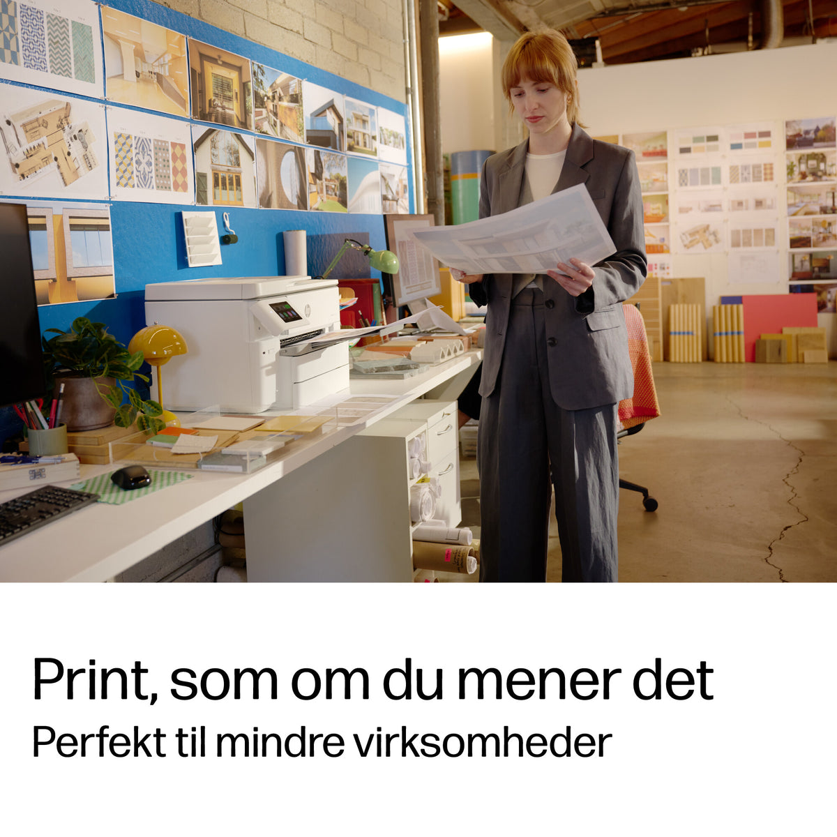 HP Officejet Pro 9730e Wide Format All-in-One Blækprinter