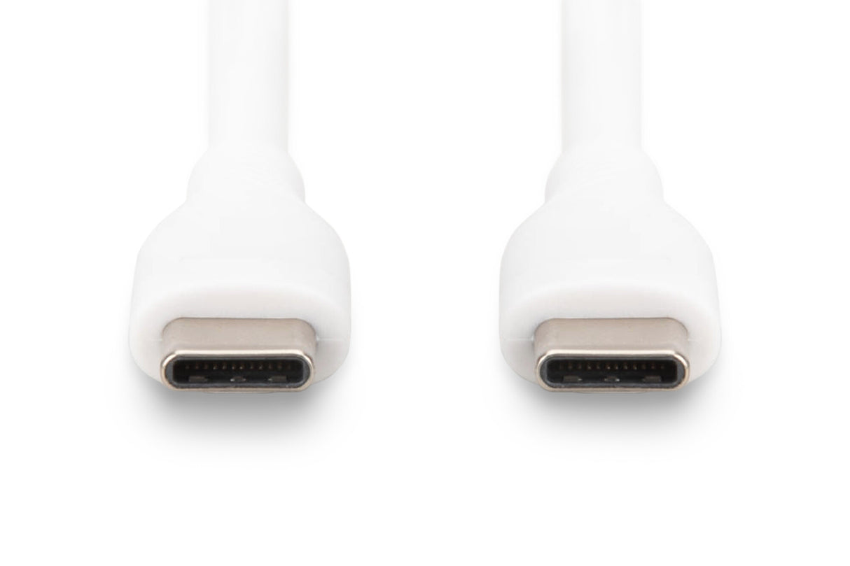 Digitus AK-300341-010-W USB-kabel USB 2.0 1 m USB C 0,48 Gbit/sek. 60 W Hvid