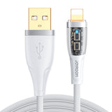 Kabel til USB-A / Lightning / 2.4A / 1.2m Joyroom S-UL012A3 (hvid)
