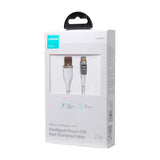 Kabel til USB-A / Lightning / 2.4A / 1.2m Joyroom S-UL012A3 (hvid)