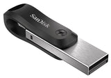 SanDisk iXpand USB-nøgle 64 GB USB Type-A / Lightning 3.2 Gen 2 (3.1 Gen 2) Sort, Sølv