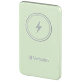 Verbatim Charge 'n' Go Lithium polymer (LiPo) 5000 mAh Trådløs opladning Grøn