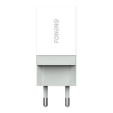 Hurtig oplader Foneng 1x USB K210 10,5 W + USB Type C-kabel 1 m