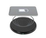 Vivanco QICHARPADVV15WBK Smartphone Sort USB Trådløs opladning Hurtig opladning Automatisk, Indendørs