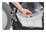 LG RH18U8JVCW tørretumbler Fritstående Front-læsning 18 kg Sort