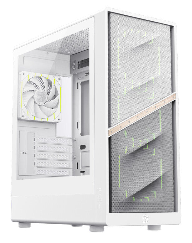 GameMax AERIS 330 MW Mini Tower Hvid