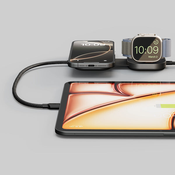 ZENS USB C-C Pro 3 USB-kabel 240 W Sort