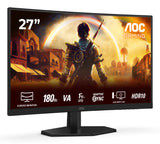 AOC Gaming C27G42E 27 Fast VA 1920 x 1080 (Full HD) HDMI DisplayPort 180Hz
